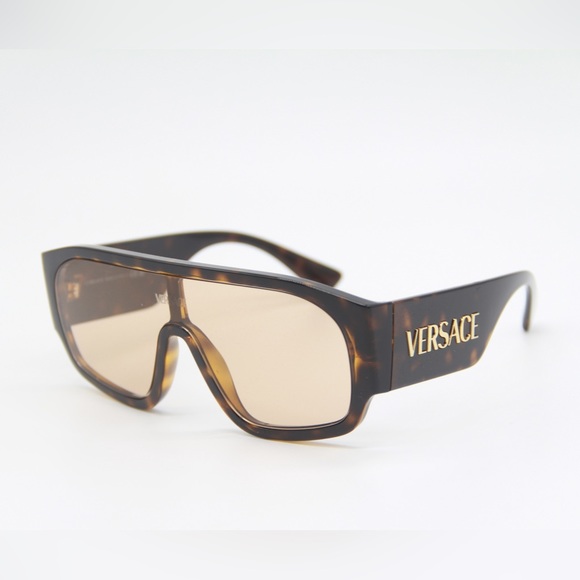 NEW VERSACE VE4439 108/73 UNISEX SHIELD SUNGLASSES VERSACE VE 4439 MOD4439 - Picture 6 of 11
